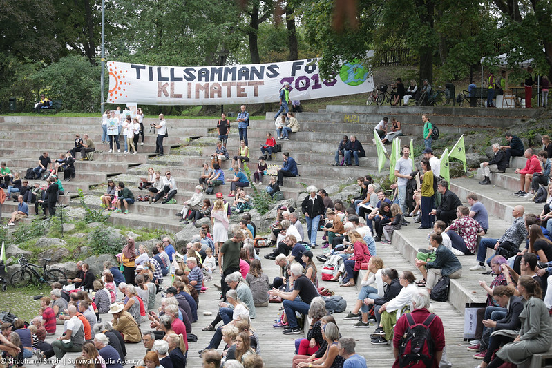 Rise for Climate in Stockholm, Sweden/ Photo: Visualhunt/ 350.org (CC BY-NC-SA 2.0)